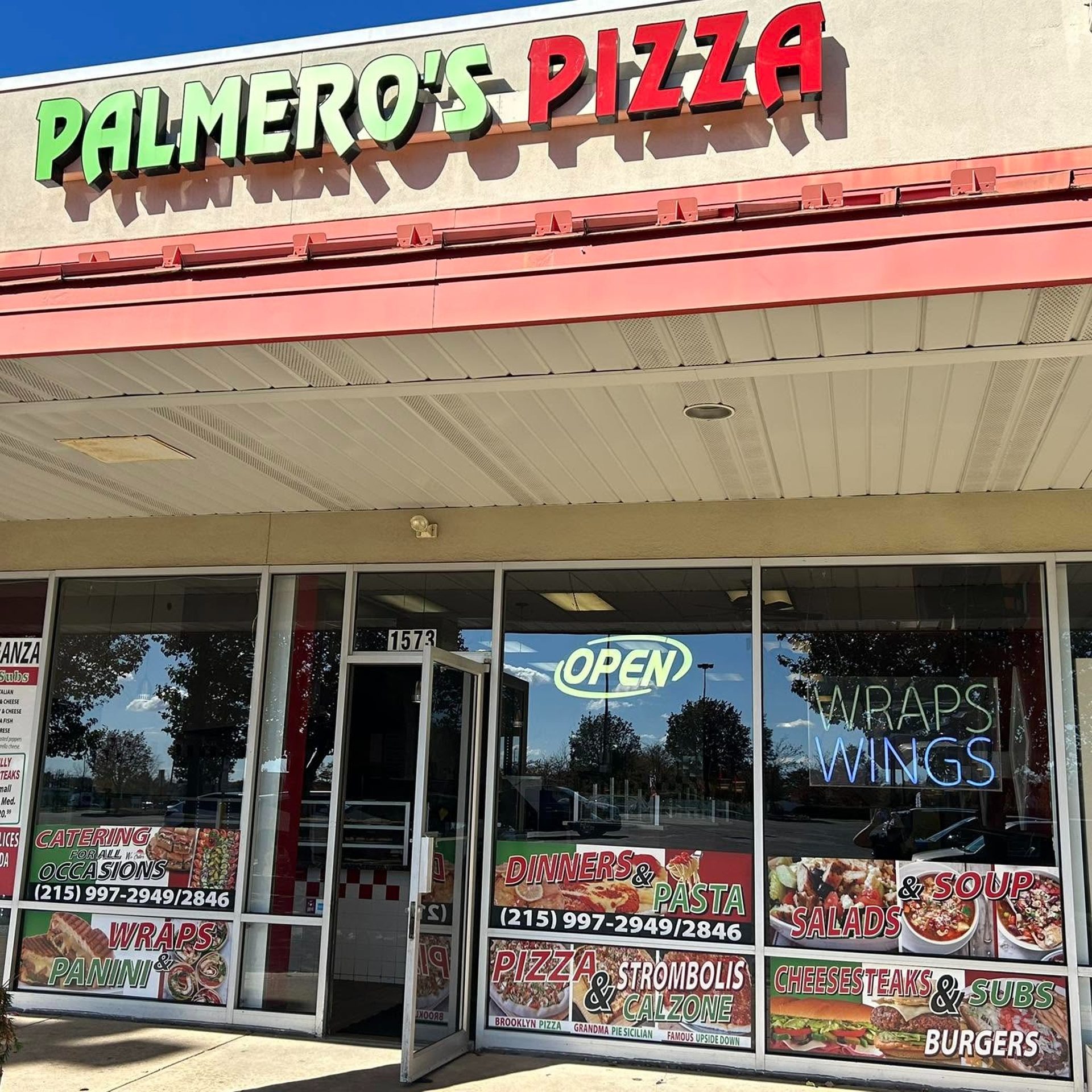 Welcome to Palmero's Pizza