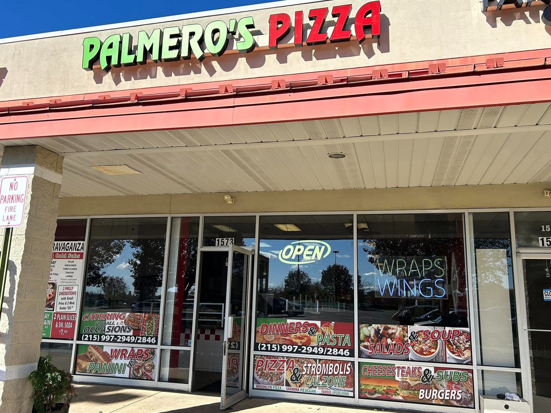 Welcome to Palmero's Pizza
