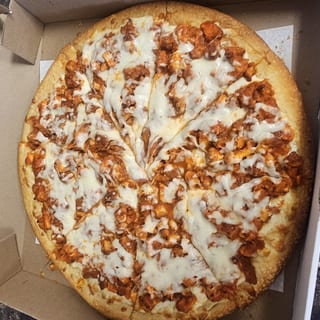 Pan Chicken Parmigiana Pizza