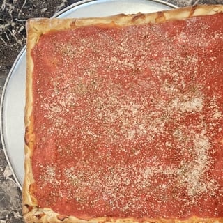 Sicilian Famous Upside Down Pizza