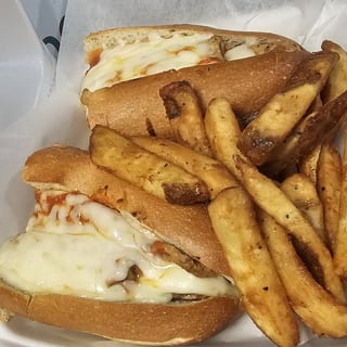 Eggplant Parm Sub Lunch