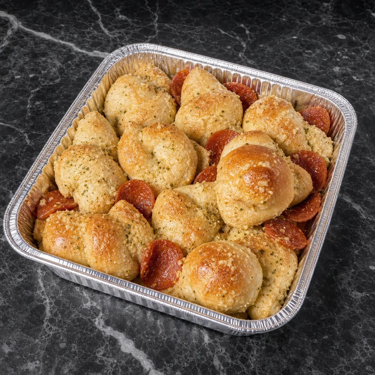 Delicious Garlic Knots Await