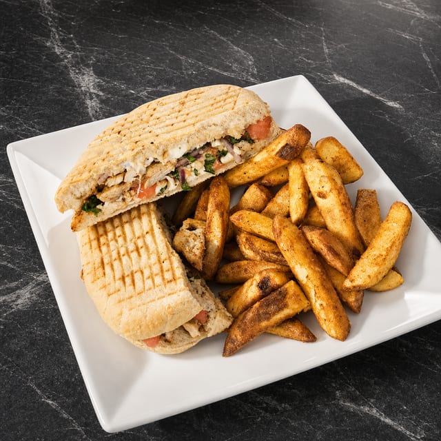 Chicken Bruschetta Panini.