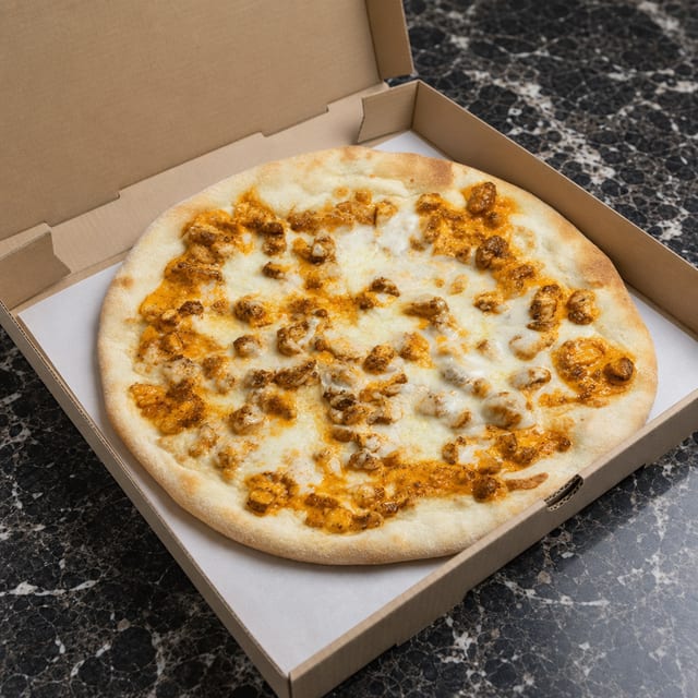 Chicken Buffalo Pizza.