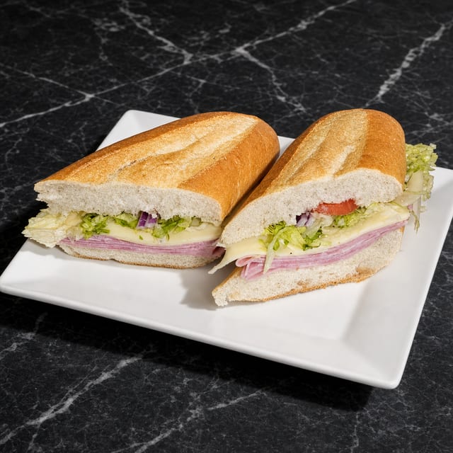 Ham & Cheese Sub.