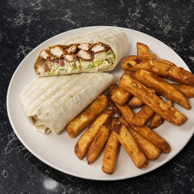 Crispy Chicken & Bacon in Ranch Wrap.