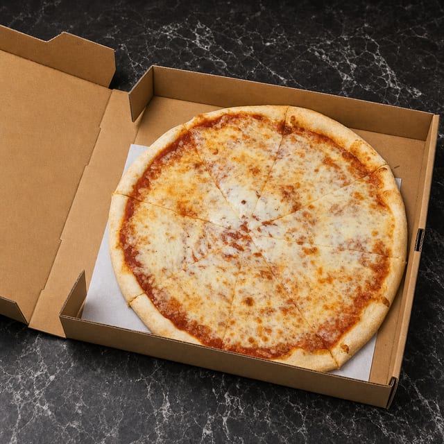 Two Large Plain Pizzas Pick Up Special.