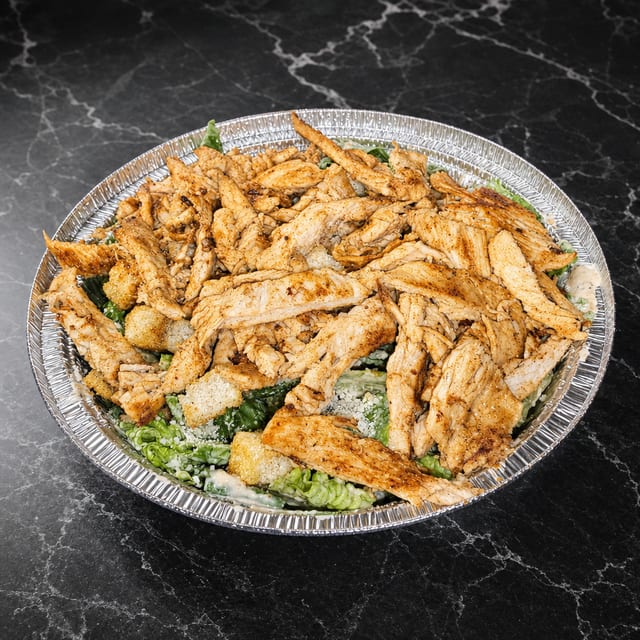 Grilled Chicken Caesar Salad.