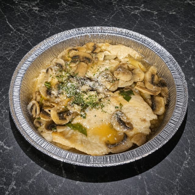 Chicken Marsala.