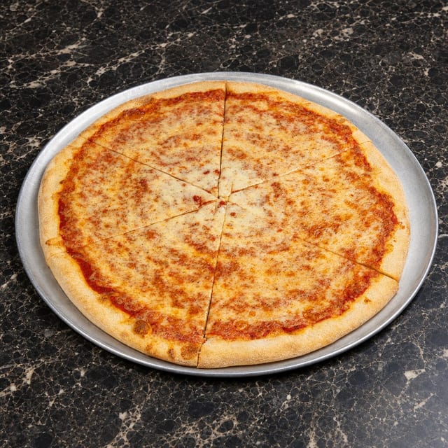 Plain Cheese Pizza.