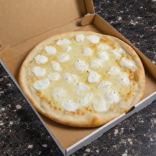 Plain White Cheese Pizza