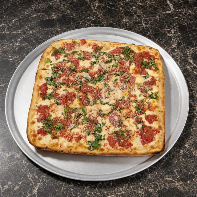 Sicilian Grandma Pizza.