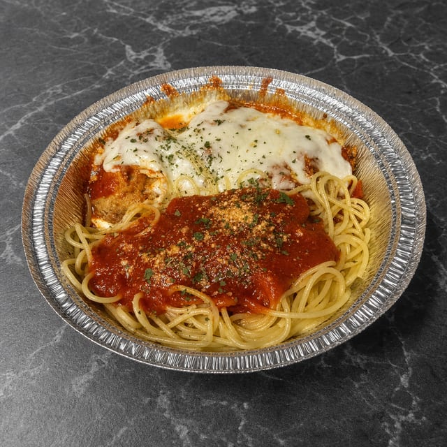 Eggplant Parmigiana.