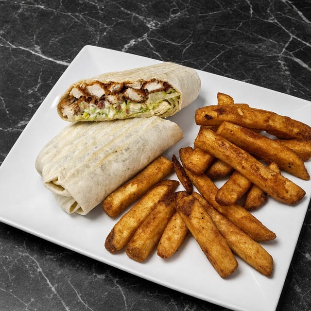 BBQ Chicken Wrap.