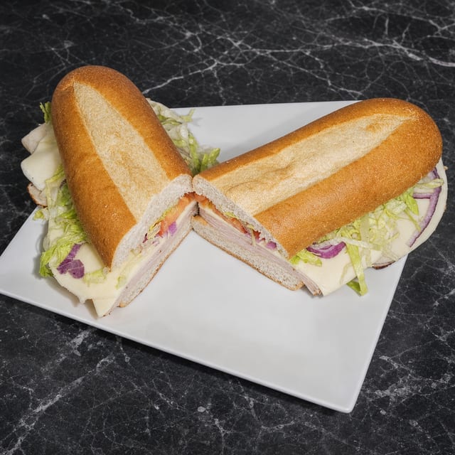 Turkey & Cheese Sub.