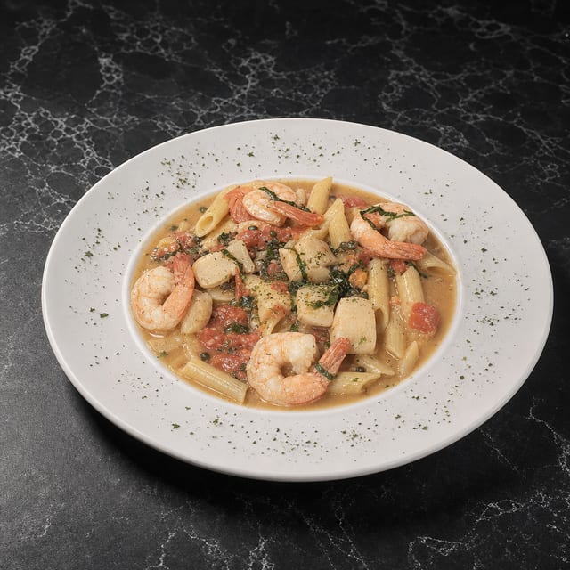 Shrimp & Scallops Mediterraneo.