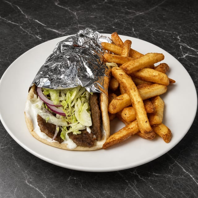 Gyro & Fries.
